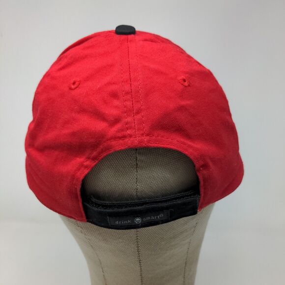 Drink Smart Mens Strapback Jim Beam Racing Hat Robby Gordon Motorsports Red OSFA - Picture 9 of 14